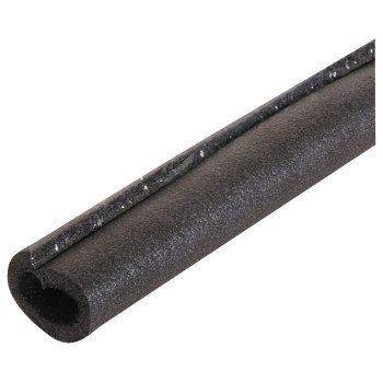 Tundra 50781T/PC12078TW Pipe Insulation, 7/8 in ID x 1-7/8 in OD Dia, 6 ft L, Polyolefin, Charcoal