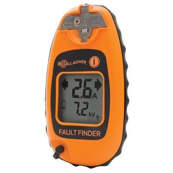 Gallagher G50905 Fence Volt/Current Meter and Fault Finder, LCD Display, Functions: Current, Voltage