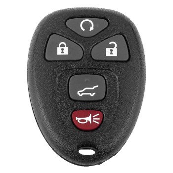 Hy-Ko 19GM811S Fob Shell, For: Motors Vehicles, 5-Button