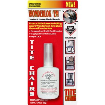 Protective Coating W2081 Tite Chair Glue, 20 g, Bottle