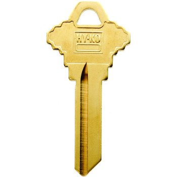 Hy-Ko 21200SC4BR Key Blank, Brass, For: Schlage Cabinet, House Locks and Padlocks