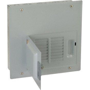 GE PowerMark Gold TLM Series TLM812FCUDP Load Center, 125 A, 8-Space, 16-Circuit, Main Lug, NEMA 1 Enclosure, Flush