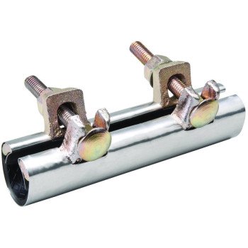 B & K 160-703 2-Bolt Pipe Repair Clamp, Stainless Steel