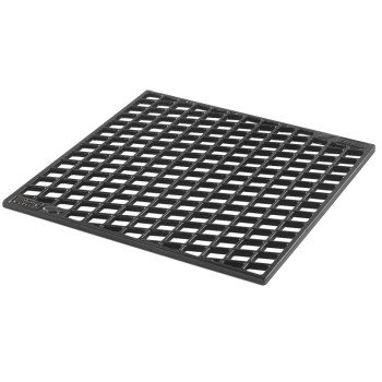 Weber Crafted Series 7670 Dual-Sided Sear Grate, 16.3 in L, 16 in W, Cast Iron/Porcelain