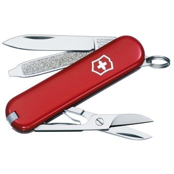 Swiss Army 0.6223-033-X3 Multi-Tool Knife, Stainless Steel Blade, 7-Blade, Red Handle