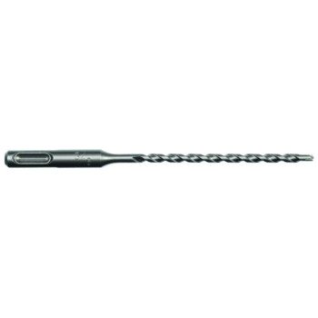 Irwin 322004 Hammer Drill Bit, 3/16 in Dia, 6 in OAL, Twist Flute, 1-Flute, 2 in Dia Shank, SDS Plus Shank