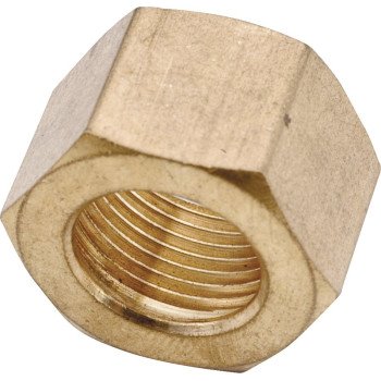 Anderson Metals 730061-05 Nut, 5/16 in, Compression, Brass