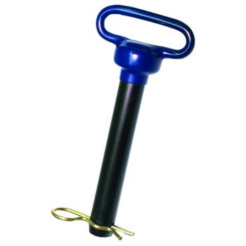 SpeeCo S70084200 Hitch Pin, 7/8 in Dia Pin, 9-1/2 in L, 6-1/2 in L Usable, 8 Grade, Steel, Powder-Coated