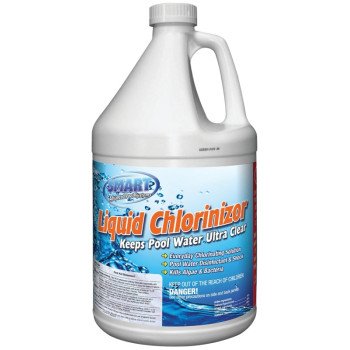 SUNBELT CHEMICALS 00120 Liquid Chlorinizer, 1 gal, Liquid, Bleach, Light Green/Yellow