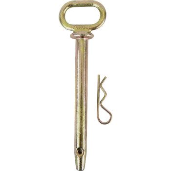 Koch 4010523 Hitch Pin, 7/8 in Dia Pin, 6-1/2 in L Usable, 5 Grade, Steel, Big Orange Painted