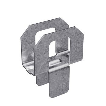 Simpson Strong-Tie PSCA 7/16 Panel Sheathing Clip, 20 ga Thick Material, Steel, Galvanized