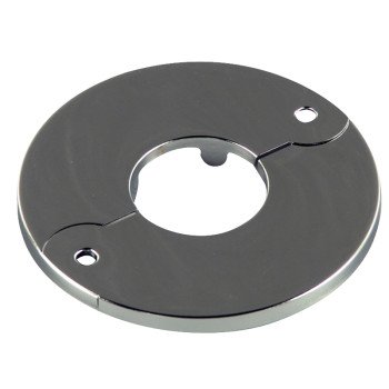 Danco 88465 Floor and Ceiling Plate, 1/2 in Connection, IPS, Metal, Chrome Plated