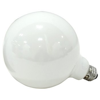 Sylvania 15793 Incandescent Lamp, 100 W, G40 Lamp, Medium E26 Lamp Base, 1050 Lumens, 2850 K Color Temp