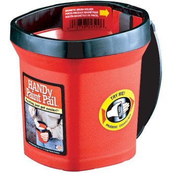 Handy Products BER-2500CT Paint Pail, 1 qt, Plastic