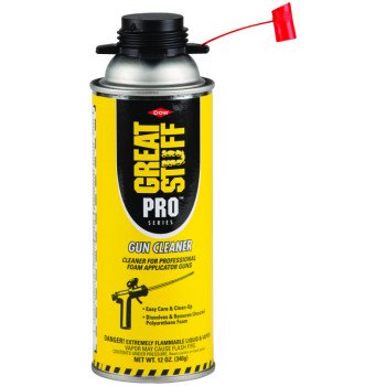 Great Stuff 218436 Gun Cleaner, 12 oz, Aerosol Can