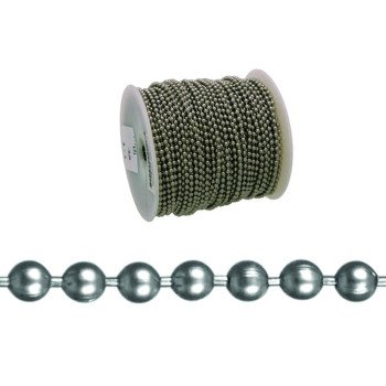 Campbell 0713627 Ball Chain, 36, 164 ft L, 11 lb Working Load, Chrome