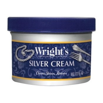 Wright's 014 Silver Cream, 8 oz Jar, Paste, Mild, Pink