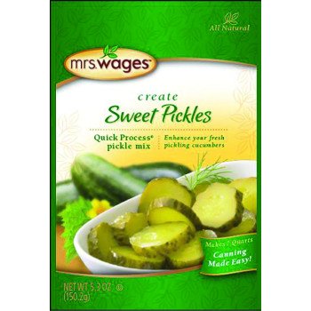 Mrs. Wages W624-J7425 Sweet Pickle Mix, 5.3 oz Pouch