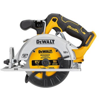 DEWALT XTREME Series DCS512B Cordless Circular Saw, Tool Only, 12 V, 5-3/8 in Dia Blade, 0 to 50 deg Bevel