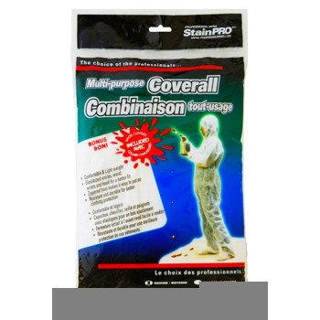 747 8.5X13.5 WHITE COVERALL PA