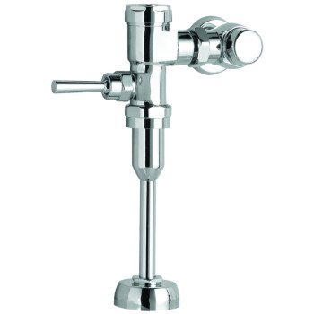 American Standard 6045051.002 Flush Valve, 0.5 gpf Flush, 20 psi Pressure, Polished Chrome, Manual Actuator