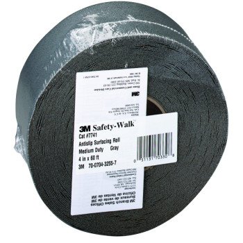 3M Safety-Walk 7641NA Tread Tape, 180 in L, 2 in W, Clear