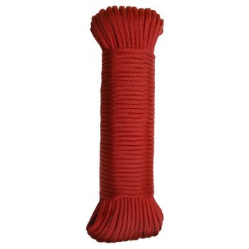 NPC5503250R PARACORD RED 50'  