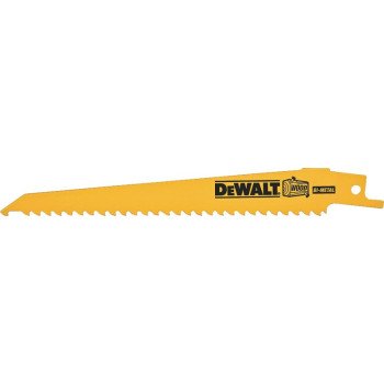 DeWALT DW4848 Reciprocating Saw Blade, 3/4 in W, 9 in L, 5/8 TPI