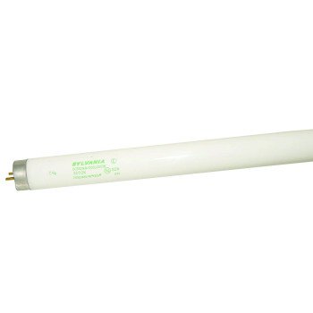 Sylvania 22360 Fluorescent Bulb, 32 W, T8 Lamp, Medium G13 Lamp Base, 2950 Lumens, 3000 K Color Temp, Warm White Light