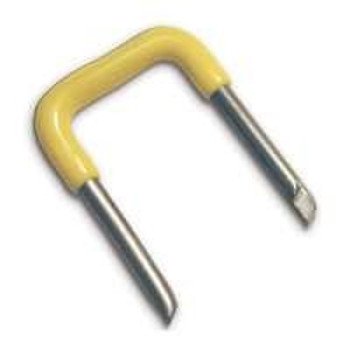 Gardner Bender MDI-1550Y Staple, 1/2 in W Crown, 1 in L Leg, Carbon Steel