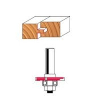 Freud 99-036 Router Bit Set, 3-1/4 in OAL, 1/2 in Dia Shank, Carbide