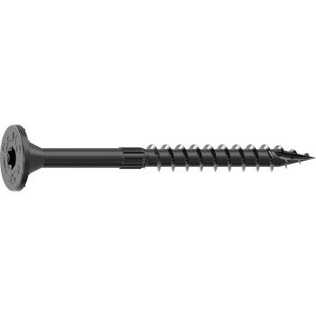 Camo 0366190 Structural Screw, 5/16 in Thread, 3-1/2 in L, Flat Head, Star Drive, Sharp Point, PROTECH Ultra 4 Coated