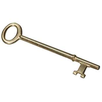 Hy-Ko KC200 Key Ring, Brass