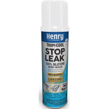 Henry 880 Tropi-Cool Series HE880W025 Silicone Spray Sealer, White, Liquefied Gas, 14.1 oz Canister