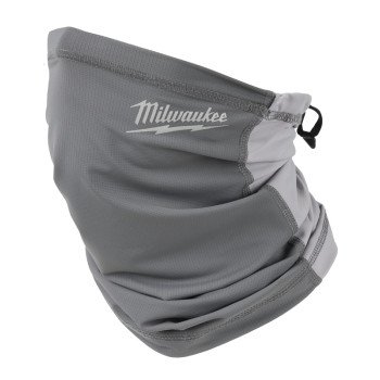 Milwaukee 424G Neck Gaiter, One Size, Nylon/Spandex, Gray