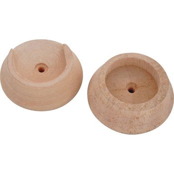 ProSource CL-P01-PS Closet Pole Socket, Wood