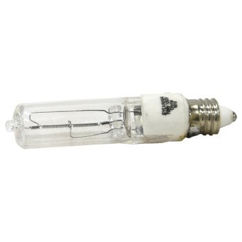 Sylvania 58884 Specialty Halogen Lamp, 75 W, Candelabra E11 Lamp Base, T3 Lamp, 1400 Lumens, 2950 K Color Temp