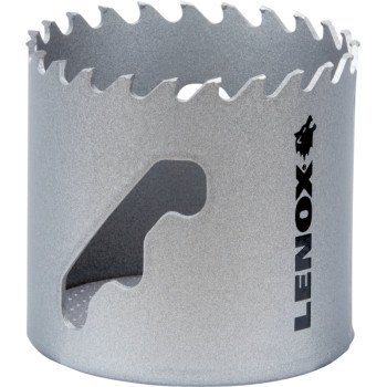 Lenox Speed Slot LXAH32 Hole Saw, 2 in Dia, Carbide Cutting Edge