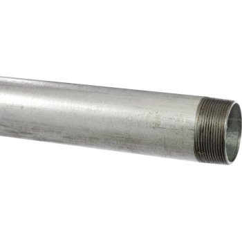 Kloeckner Metals .375X10G Pipe, 3/8 in, 10 ft L, Threaded