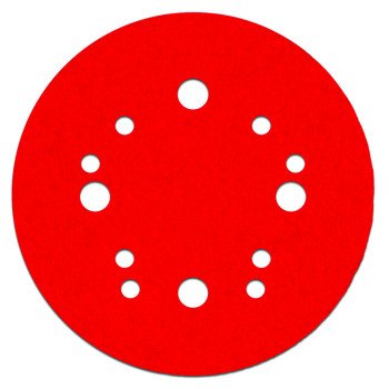 Diablo DCD050060H04G Sanding Disc, 5 in Dia, 60 Grit, Ultra Coarse, Ceramic Abrasive, 12-Hole