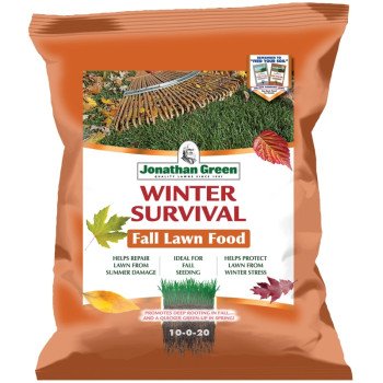 Jonathan Green 12400 Fall Lawn Fertilizer, 15 lb Bag, Granular, 10-0-20 N-P-K Ratio