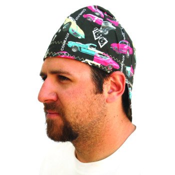 Forney 55820 Reversible Welding Cap, Cotton, Assorted