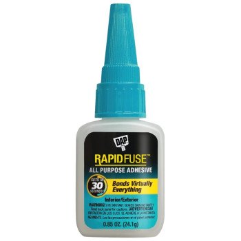 DAP 00155 Adhesive, Clear, 0.85 oz Bottle