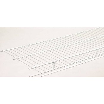 ClosetMaid 1363 Shelf and Rod, 60 lb Capacity, 16 in OAW, 72 in OAD, 2 in OAH, Steel Shelving