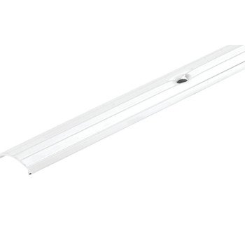 Climaloc CF10196 Bumper Door Threshold, 36 in L, Vinyl, White