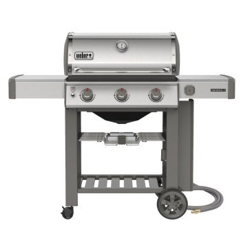 Weber Genesis II 66001001 Gas Grill, 39000 Btu BTU, 3 -Burner, 513 sq-in Primary Cooking Surface