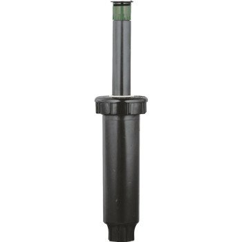 Orbit 54505 Sprinkler Head with Nozzle, 1/2 in Connection, Female Thread, 4 in H Pop-Up, 15 ft, Adjustable Nozzle