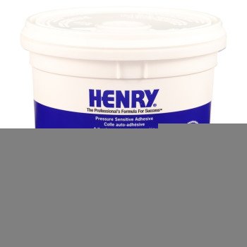 Henry 12849 Pressure Sensitive Adhesive, Paste, Mild, White, 1 gal