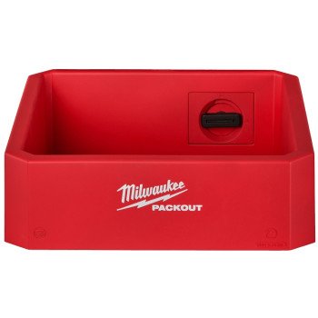 Milwaukee PACKOUT 48-22-8347 Compact Shelf, 20 lb, Polymer, Red