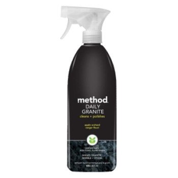 method 00065 Granite Cleaner, 28 oz Bottle, Liquid, Apple Orchard, Translucent